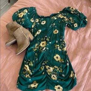 Urban outfitters scrunched body con dress